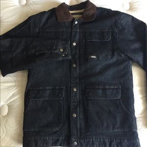 Mountain Khaki Sherpa Trucker Jacket